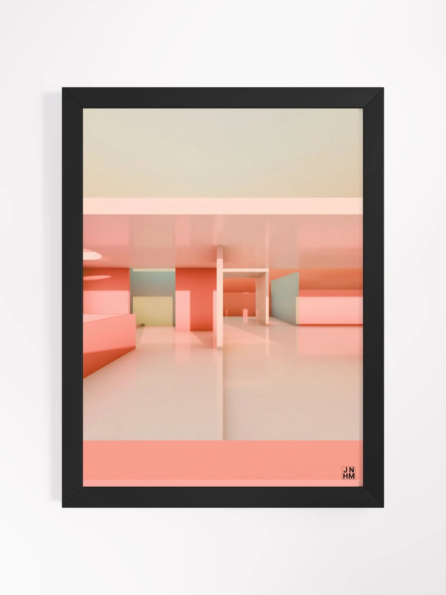 Architectural Landscape - Summer Pastel 02 12"x16" product image (2)