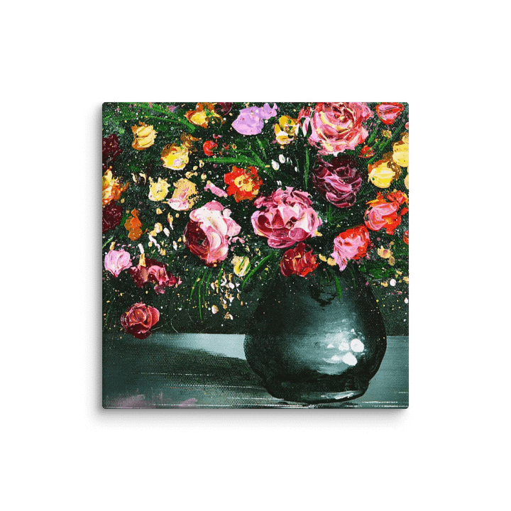 Green Vase with Flowers product image (8)