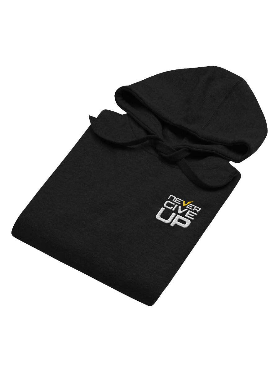 Never Give Up! Left Embroidered Hoodie product image (4)