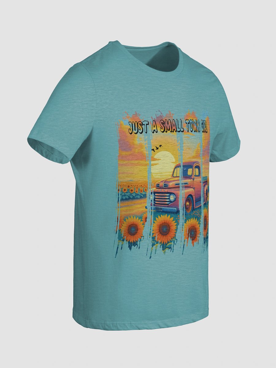 Just a Small Town Girl Tshirt | Rustic Brushstroke Tee | Farmhouse Girl T-Shirt product image (5)