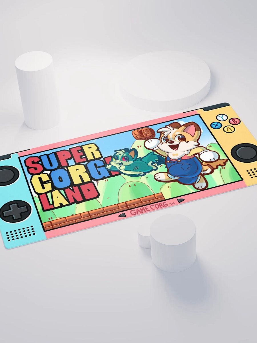 Corgi Land Desk Mat - 36