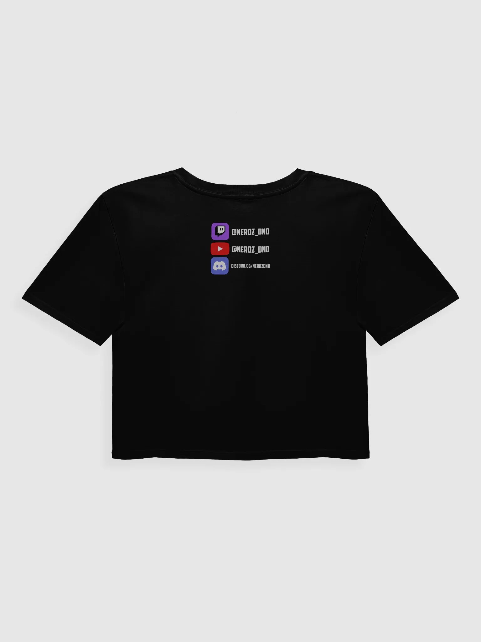 Nerdz DnD Women's Crop Top product image (10)