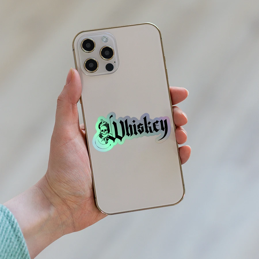 whiskey shiny sticker product image (8)