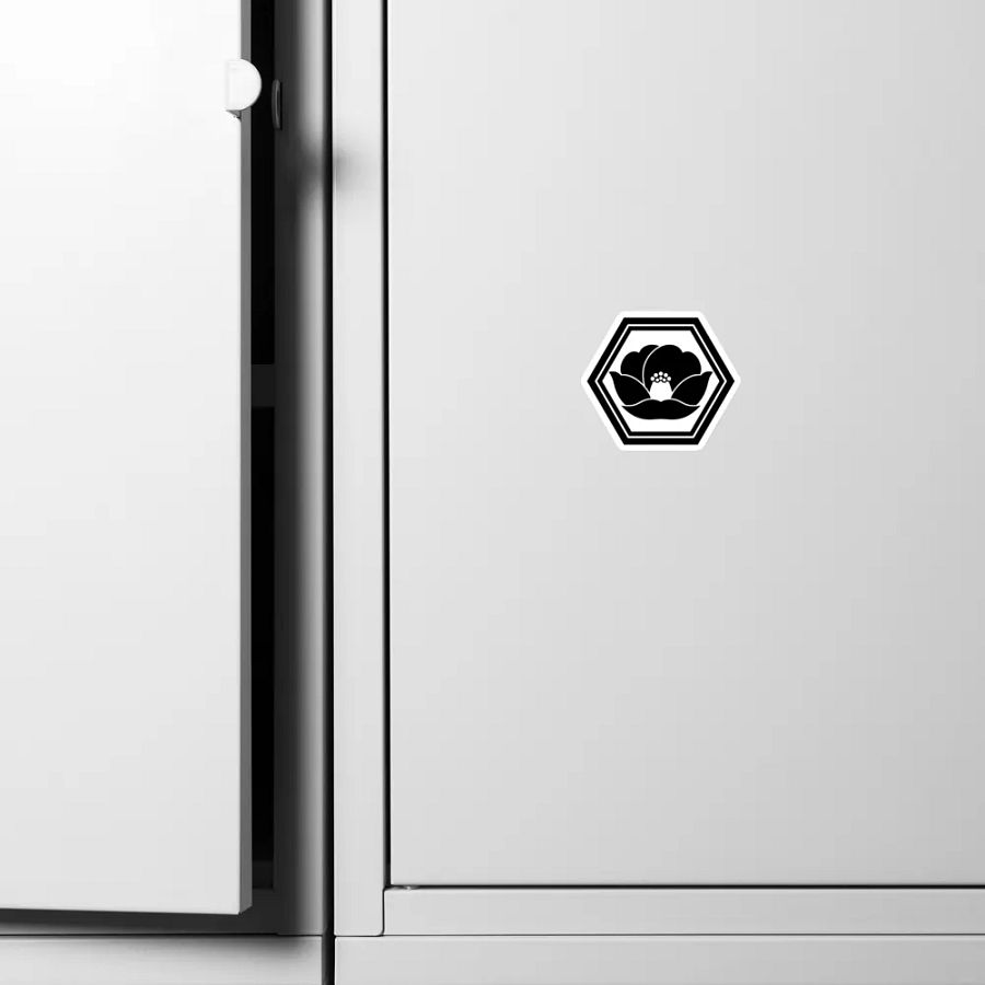 Nest of Smoke Tsubaki Emblem ✦ Die-Cut Magnets product image (10)