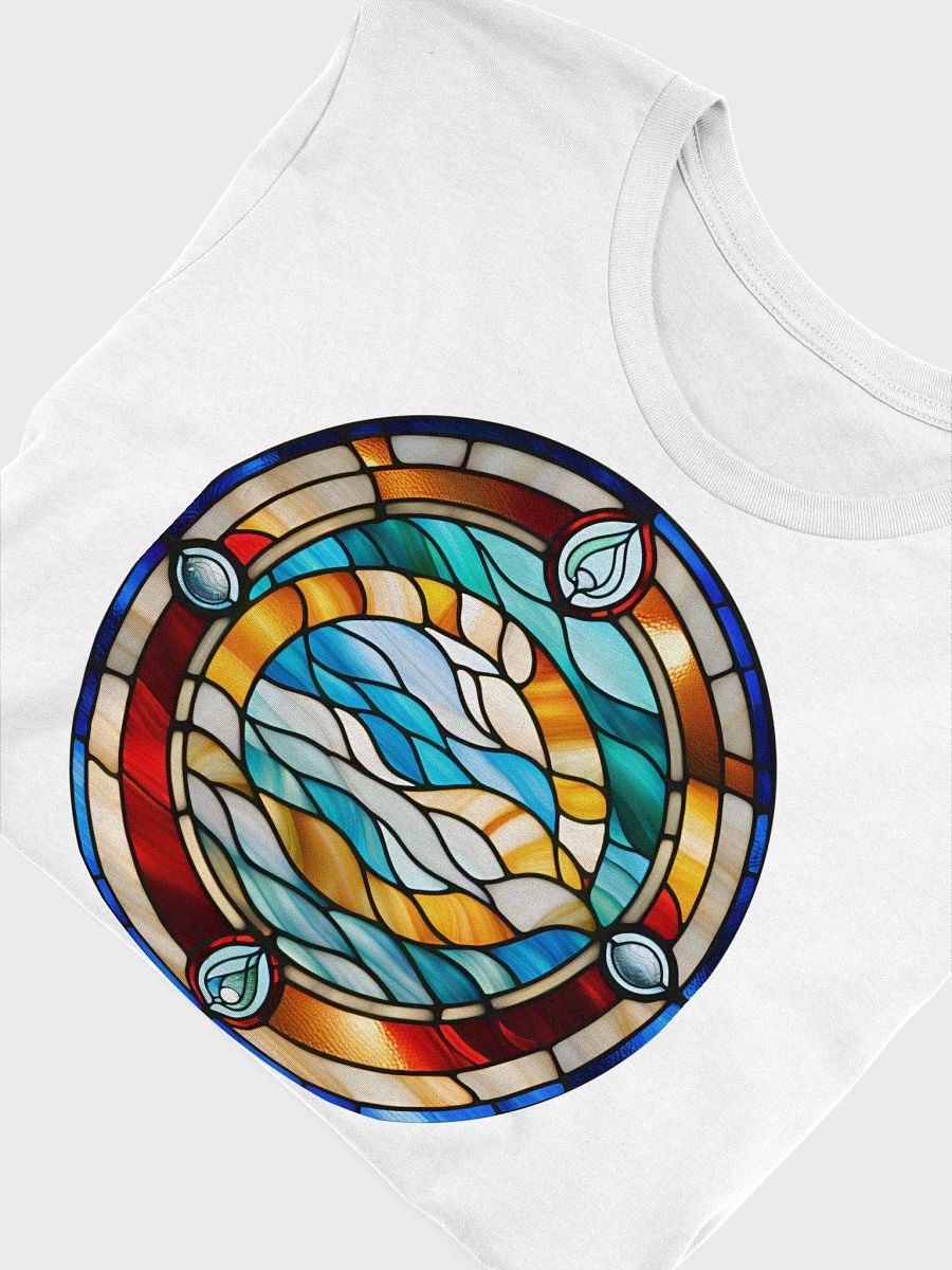 Spiritual Aquarius - Unique T-Shirt Design - Circle Energy product image (5)