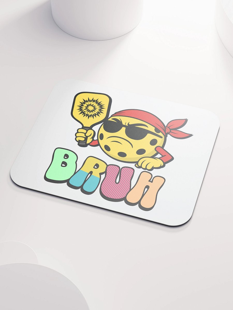 Bruh Pickleball Warrior Mouse Pad product image (3)