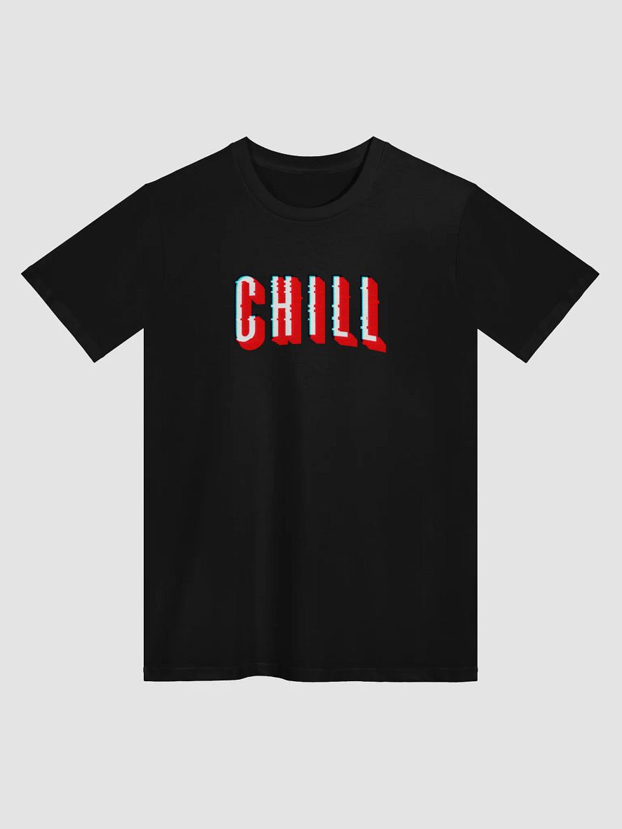 ... and Chill "retro glitched" tee product image (1)