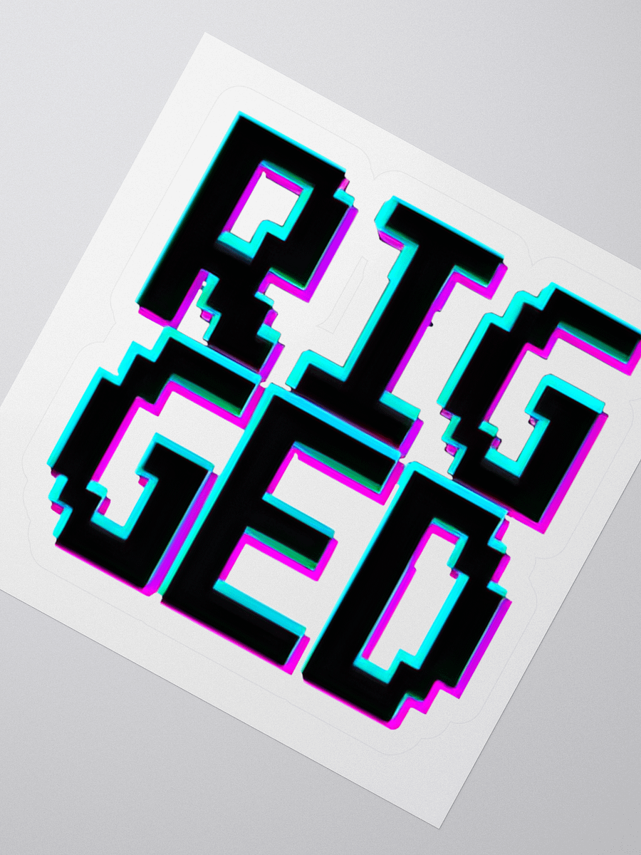 RIGGED.sticker-v1 product image (2)