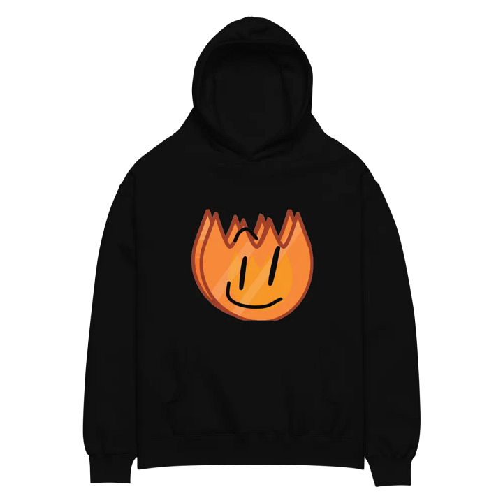 Coiny Firey Unisex Oversized Hoodie product image (2)