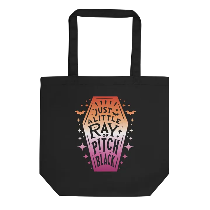 Little Ray Lesbian Flag Tote product image (1)