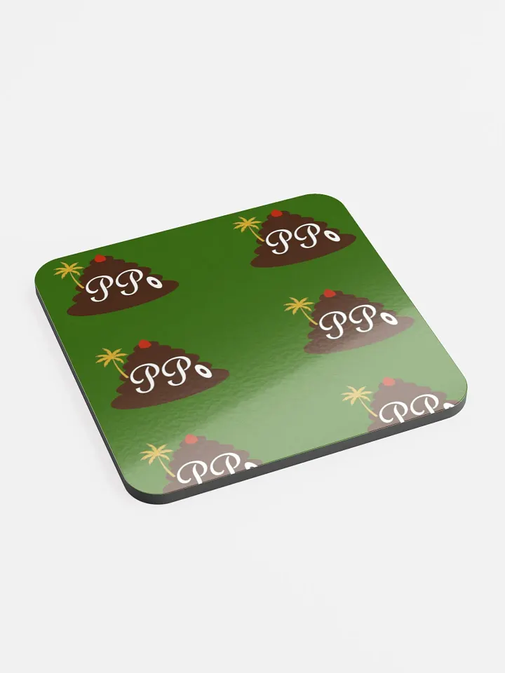 Poop Pees Classic Logo Coaster product image (2)