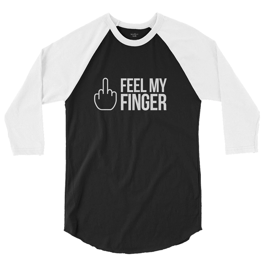 Feel My Finger - Baseball Shirt product image (2)