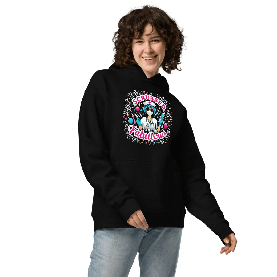 Fabulous Nurse Chic Oversized Hoodie product image (5)