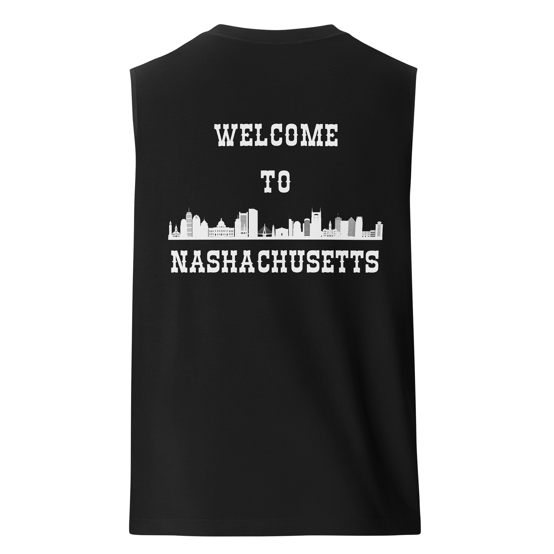 BnB Nash Men's Muscle - White product image (3)