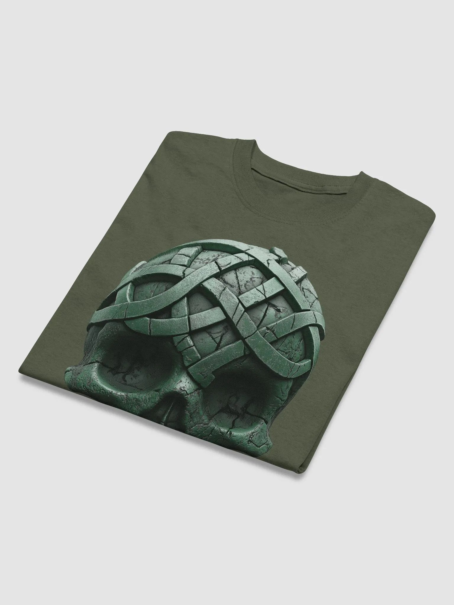 Celtic green skull #2 product image (15)