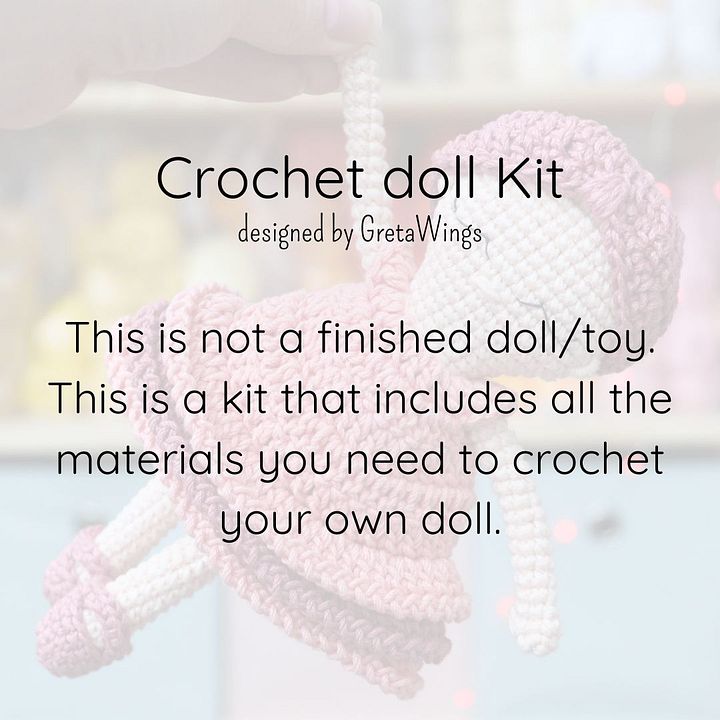 Cuqui’s Greta Crochet Kit – Everything you need to crochet your own doll product image (2)