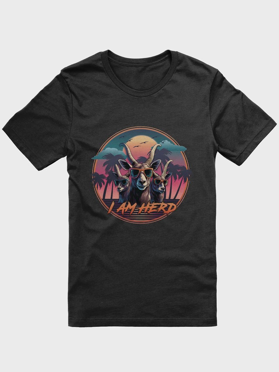I am Herd Retro T-Shirt (Blue) product image (1)