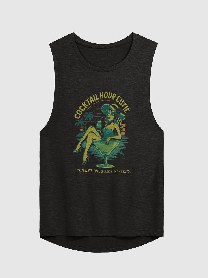 Cocktail Hour Cutie Ladies Ultra-Soft Tank Top product image (2)