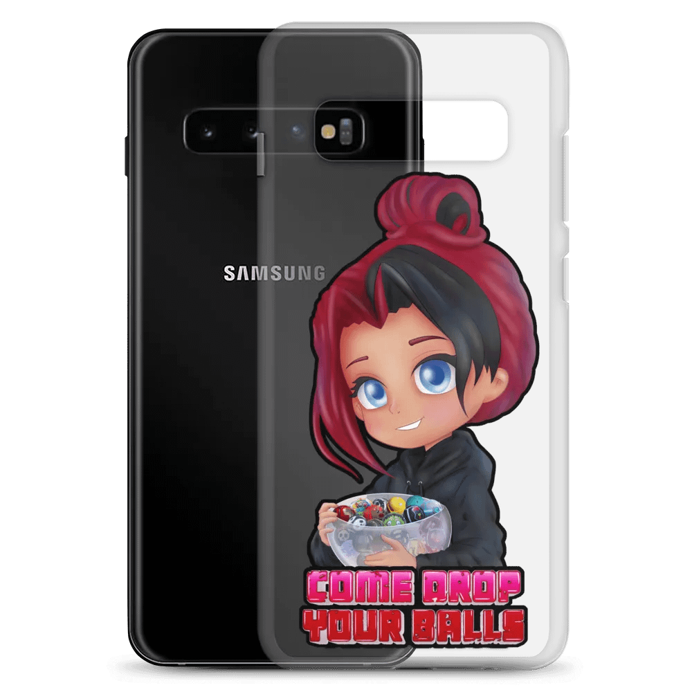 Drop Your Balls Samsung Case (Pink & Red) product image (8)
