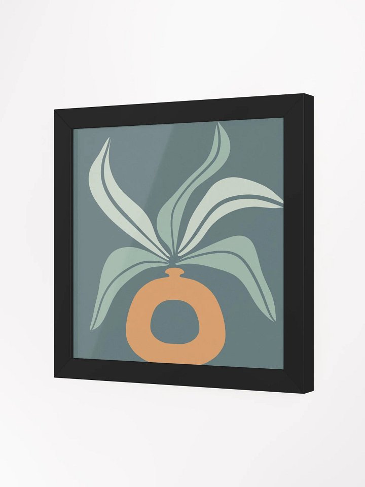 Calm Curiosities in a Vase - Framed Poster product image (2)
