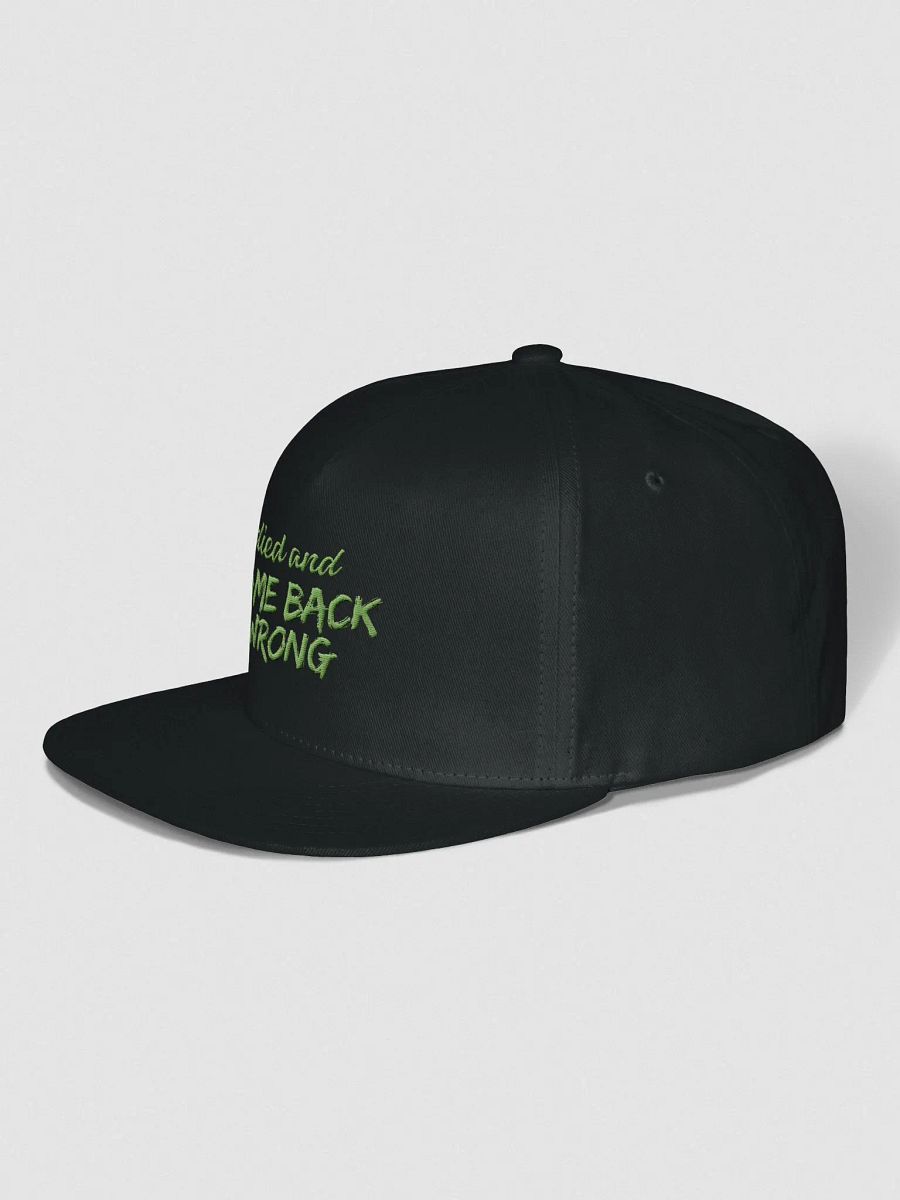 Died and Came Back Wrong Snapback product image (2)