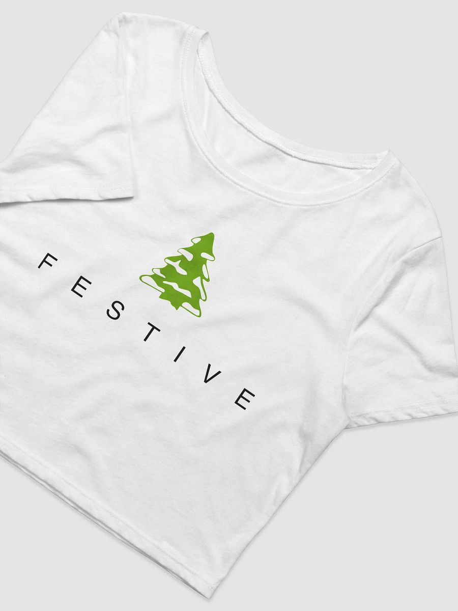 Evergreen Elegance Crop Tee product image (4)