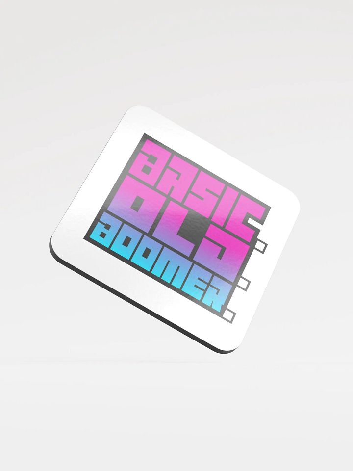 BASIC OLD GAMER COASTER product image (1)
