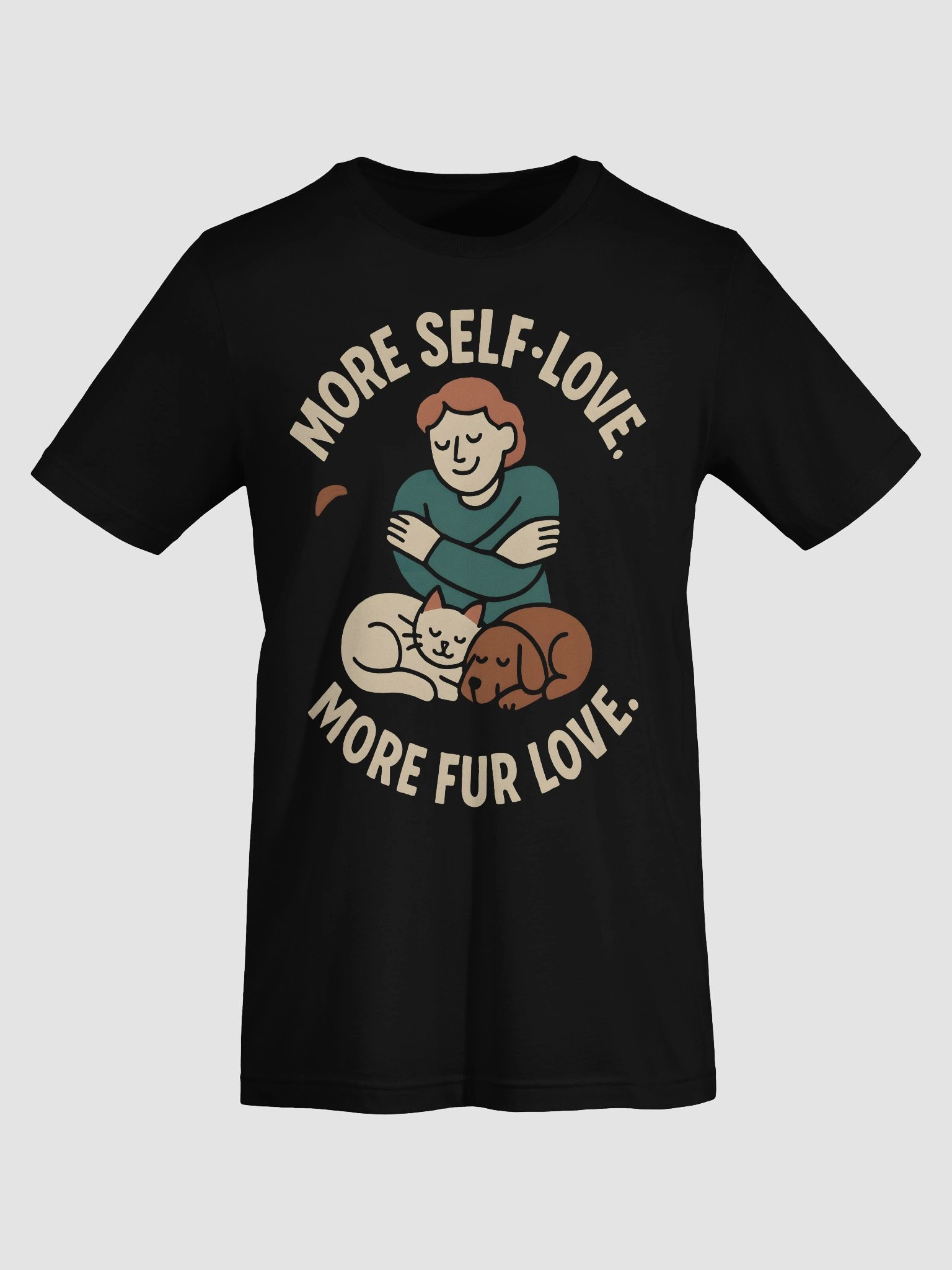 Fur Love Self-Hug Tee product image (7)