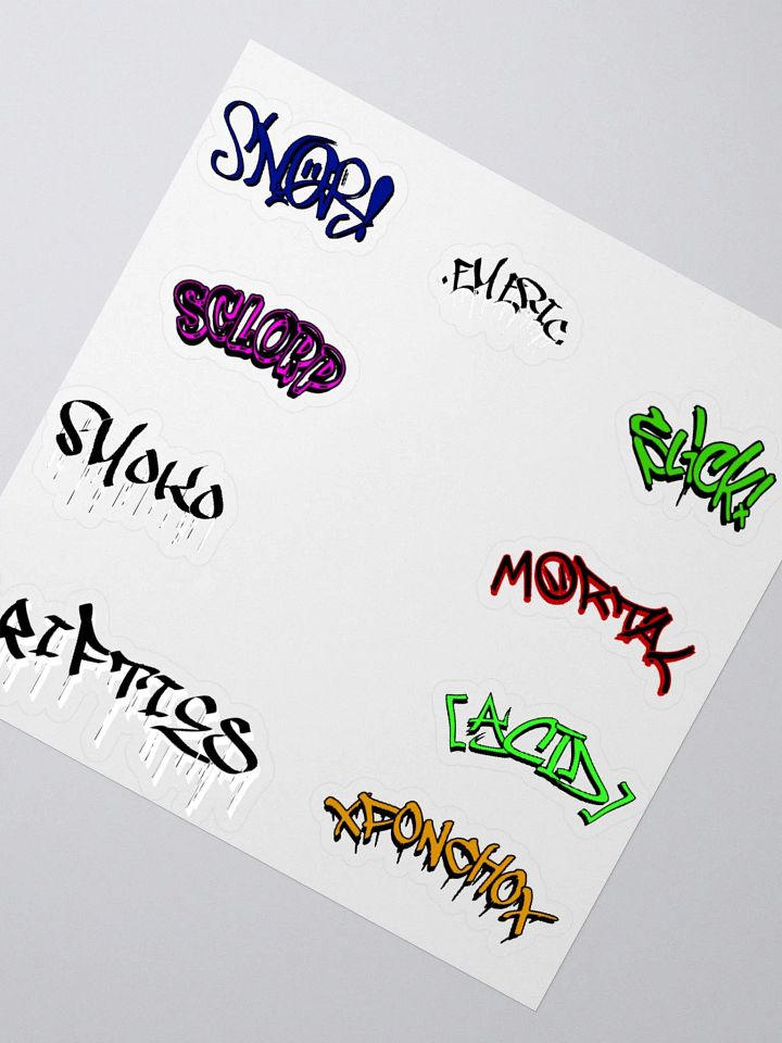 GRAFFITI! Stickers product image (2)
