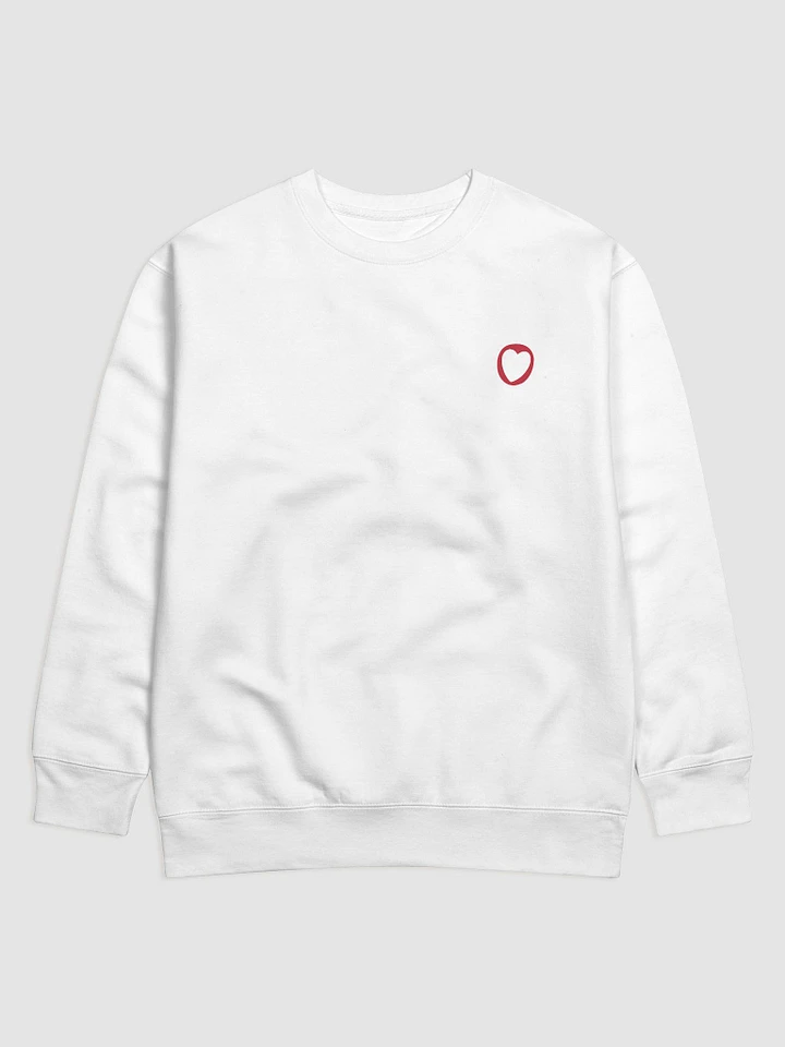 thanks for being here! Sweatshirt (Red) product image (6)