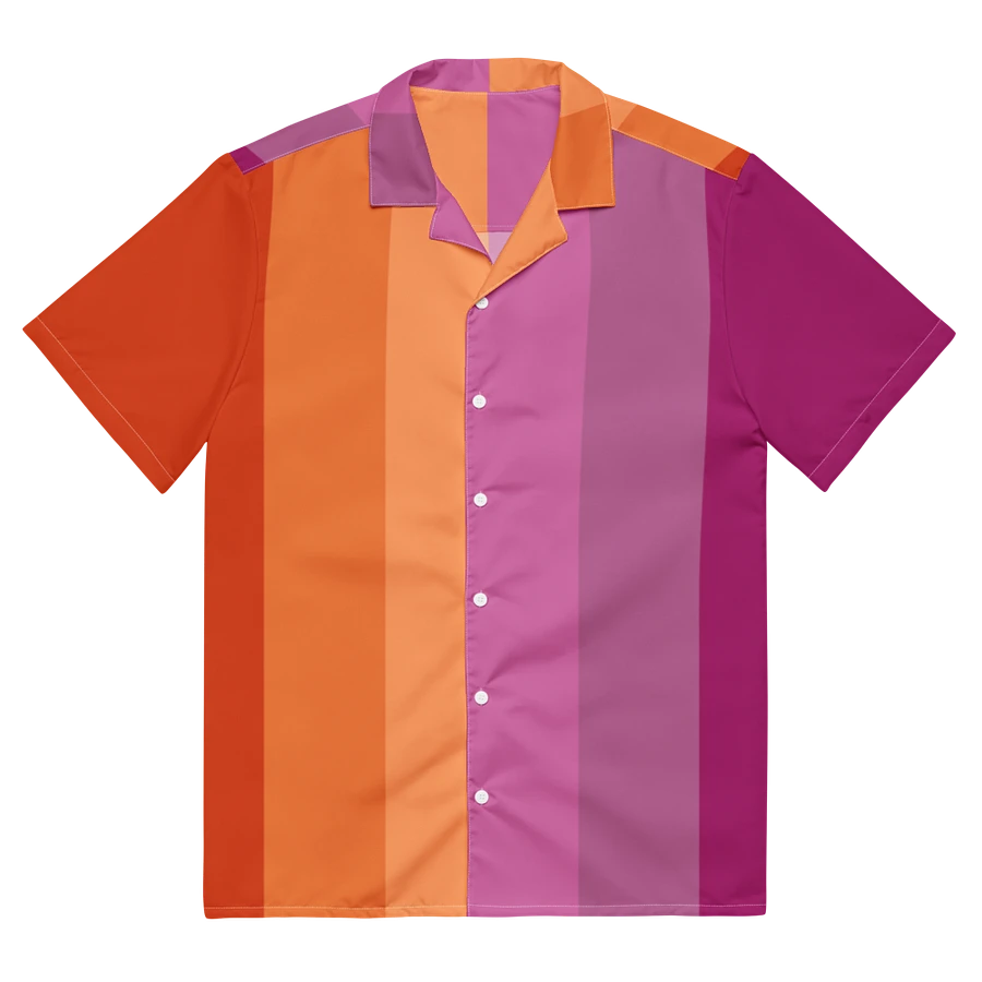 Lesbian Pride Flag - All-Over Hawaiian Shirt product image (1)