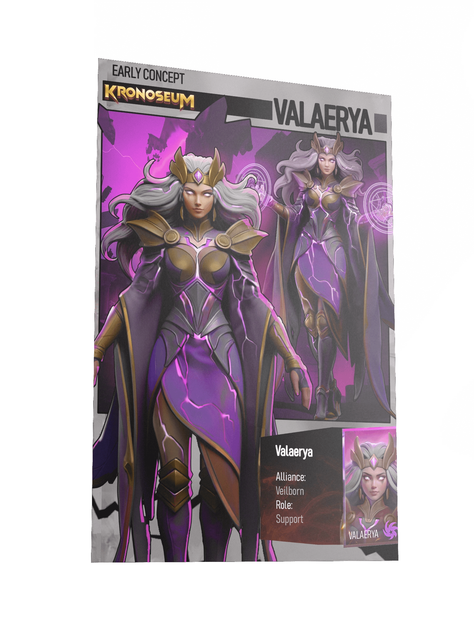 Valaerya Early Concept Art Poster product image (2)