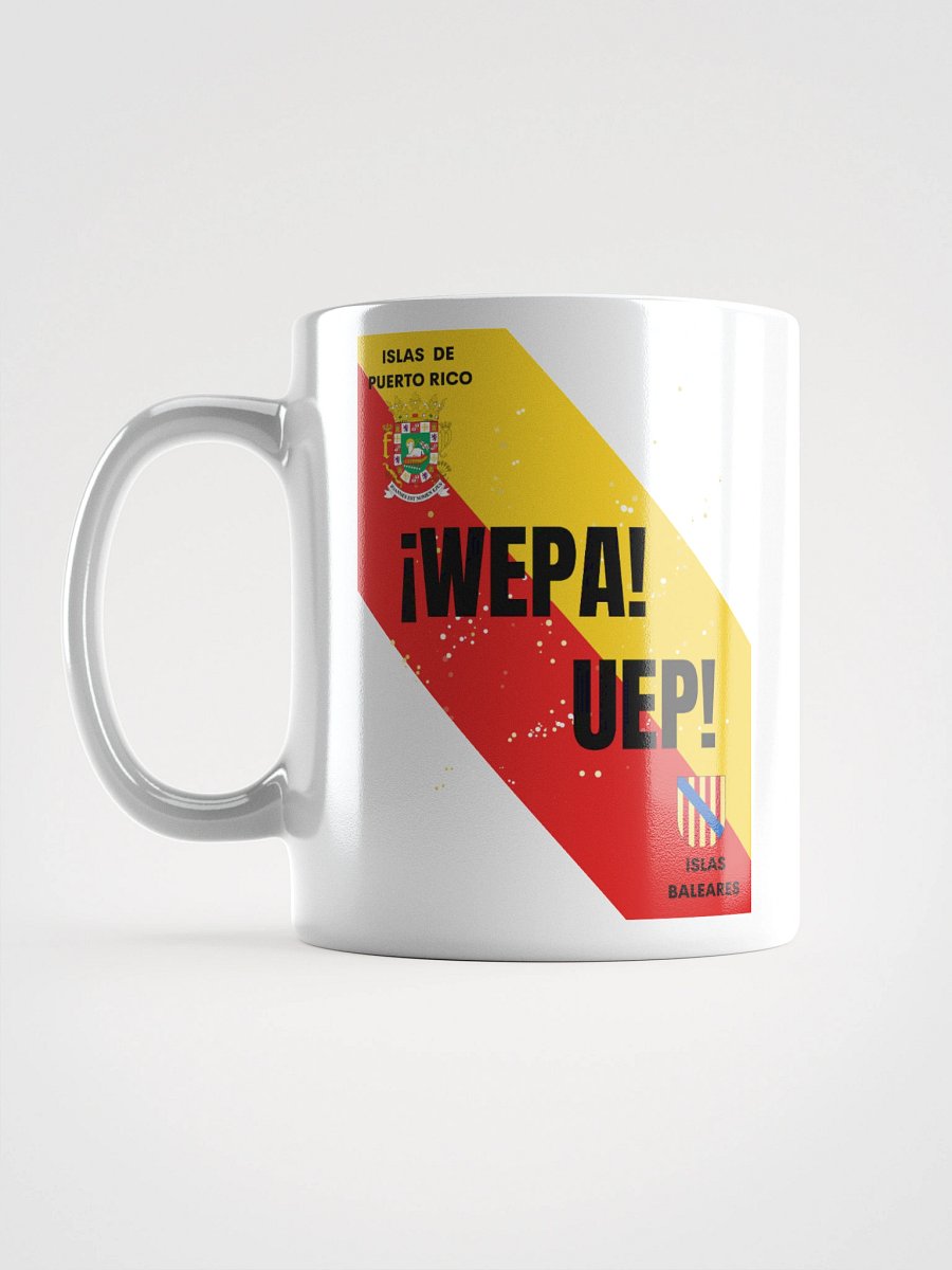 Taza esmaltada blanca - ¡Wepa! Uep! product image (6)