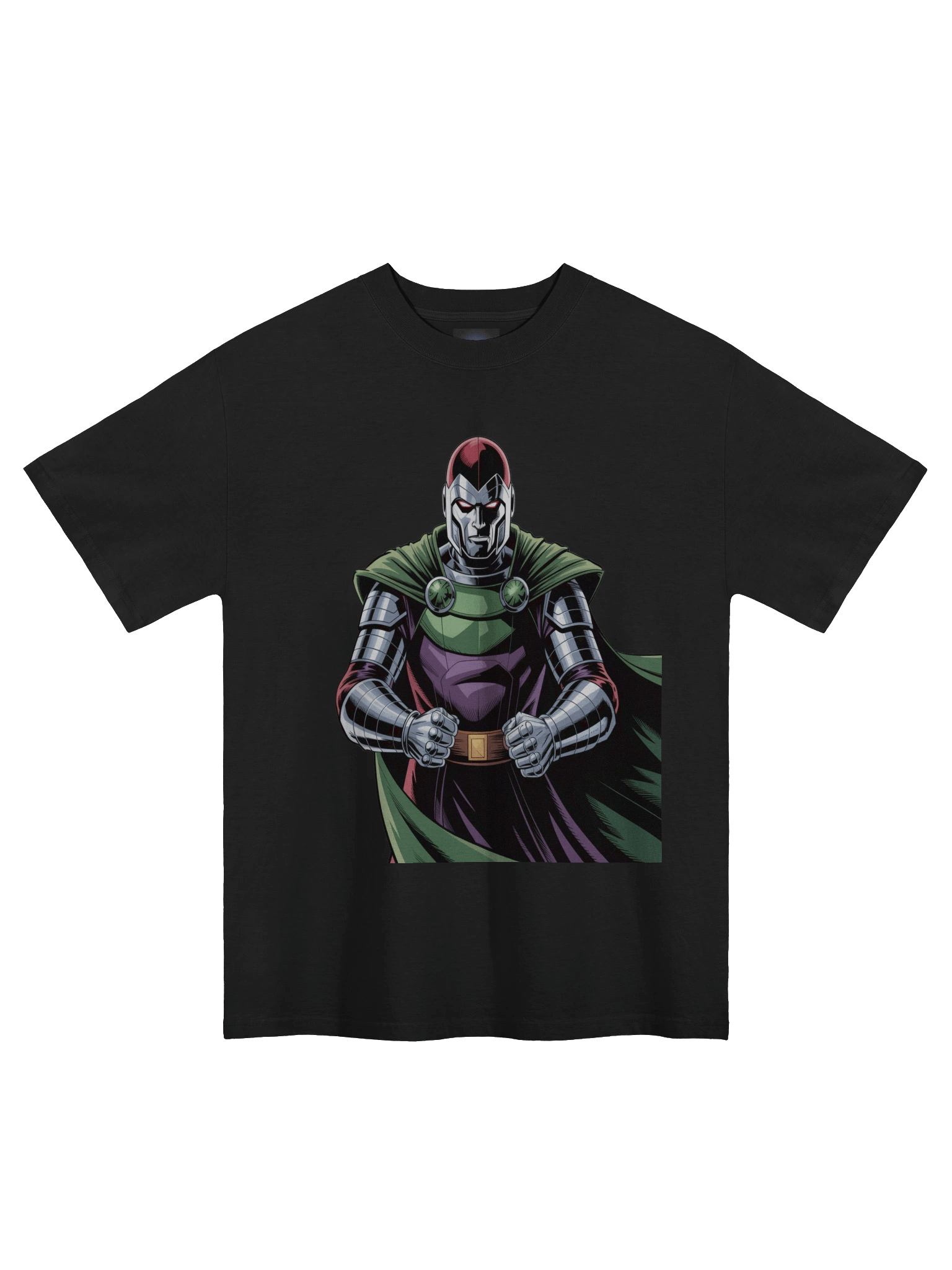 Dr. Doom's Veiled Tyranny – Premium Oversized Faded T-Shirt product image (3)