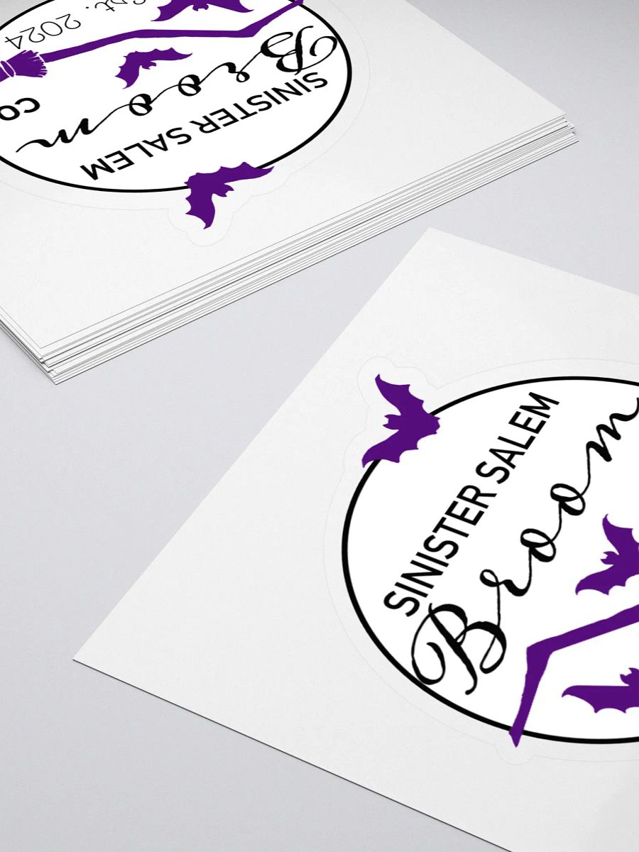 SinisterSalem Broom Co. Stickers product image (4)