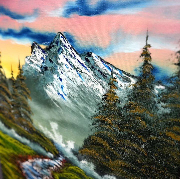 The Narrow Passage (Original) 12x24 Canvas product image (2)