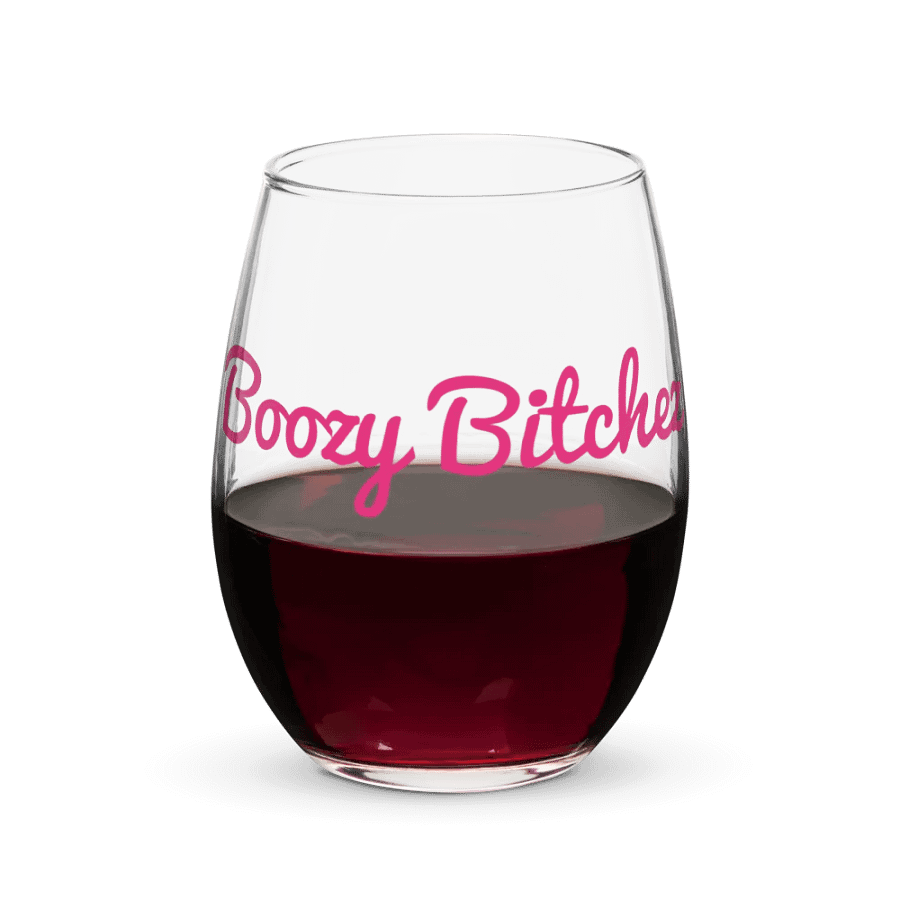Boozy Bitchez Wine Glass product image (5)