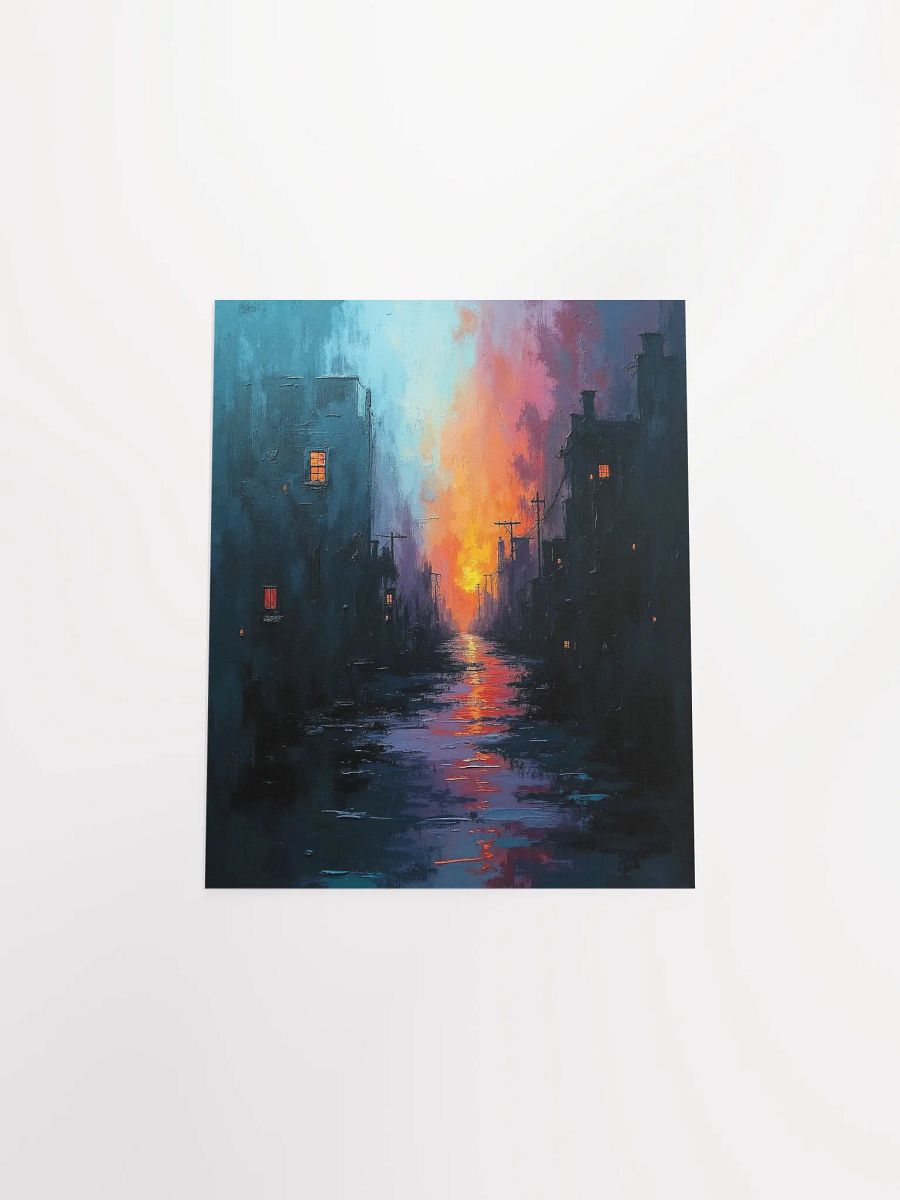 City Sunset Reflection Poster product image (52)