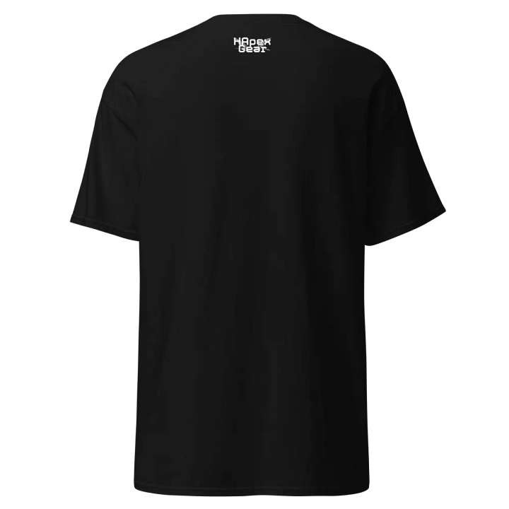 Heavyweight T-Shirt - Embroidered - Black HApex Gear White Logo product image (1)