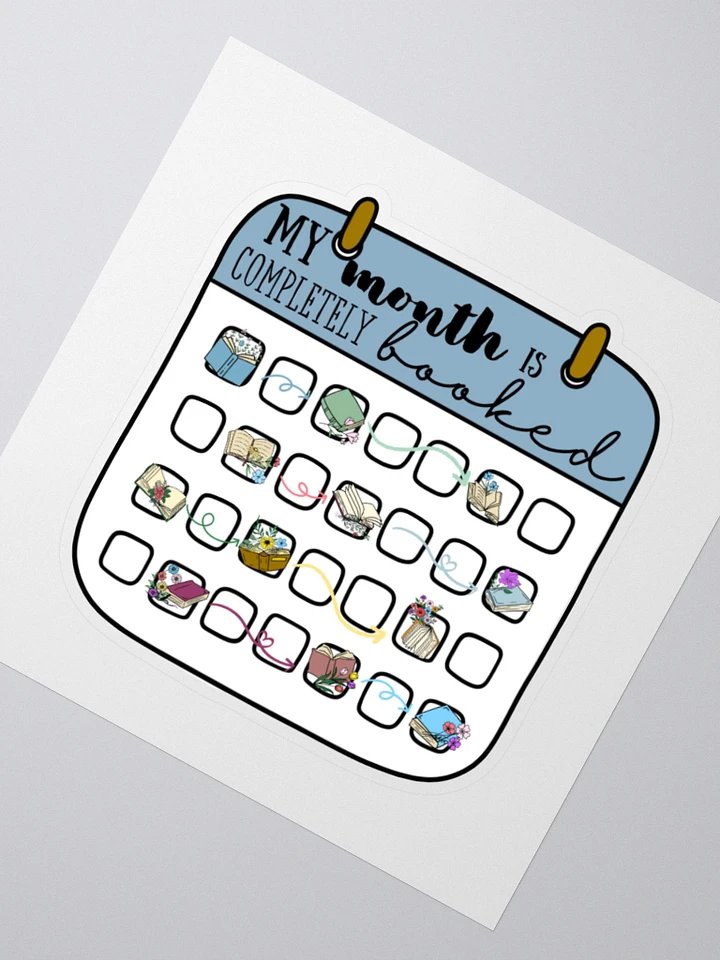 My Month Is Booked Sticker product image (2)