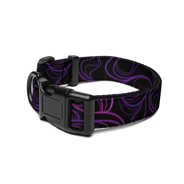 BLACK SWIRL - Pet Collar product image (2)