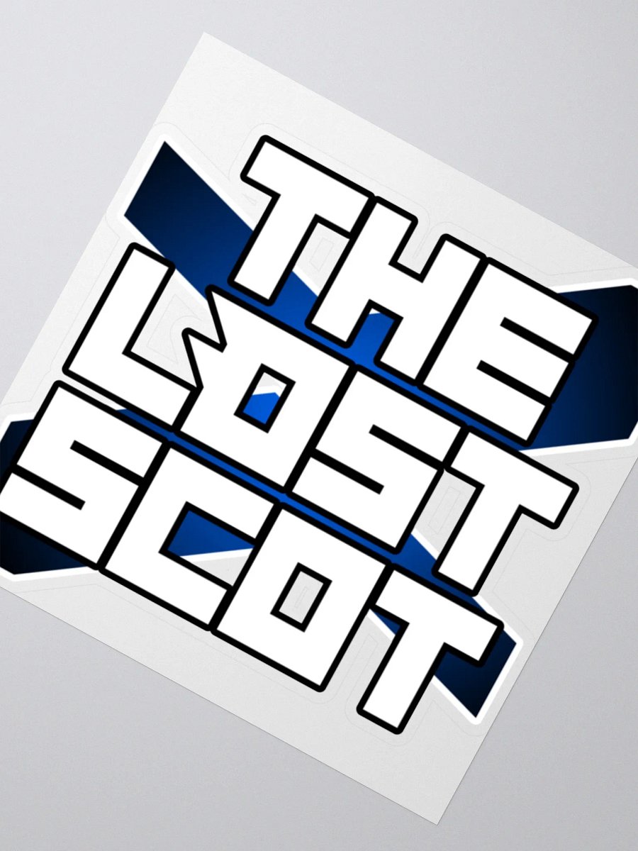 Lost Scot logo sticker product image (2)