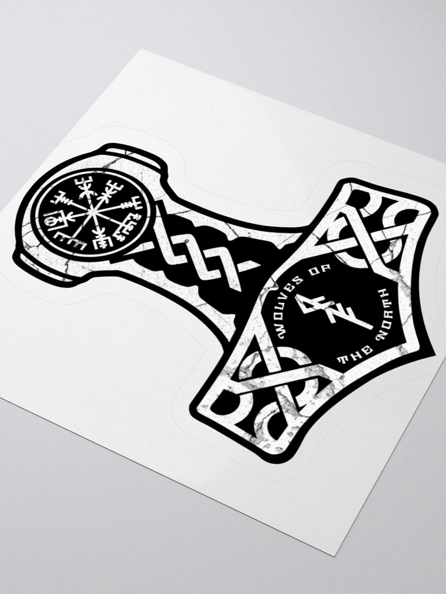 Wolves of the North Mjölnir sticker product image (5)