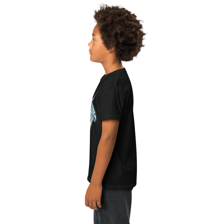 Liquid Metal Stingray Youth Shirt product image (2)