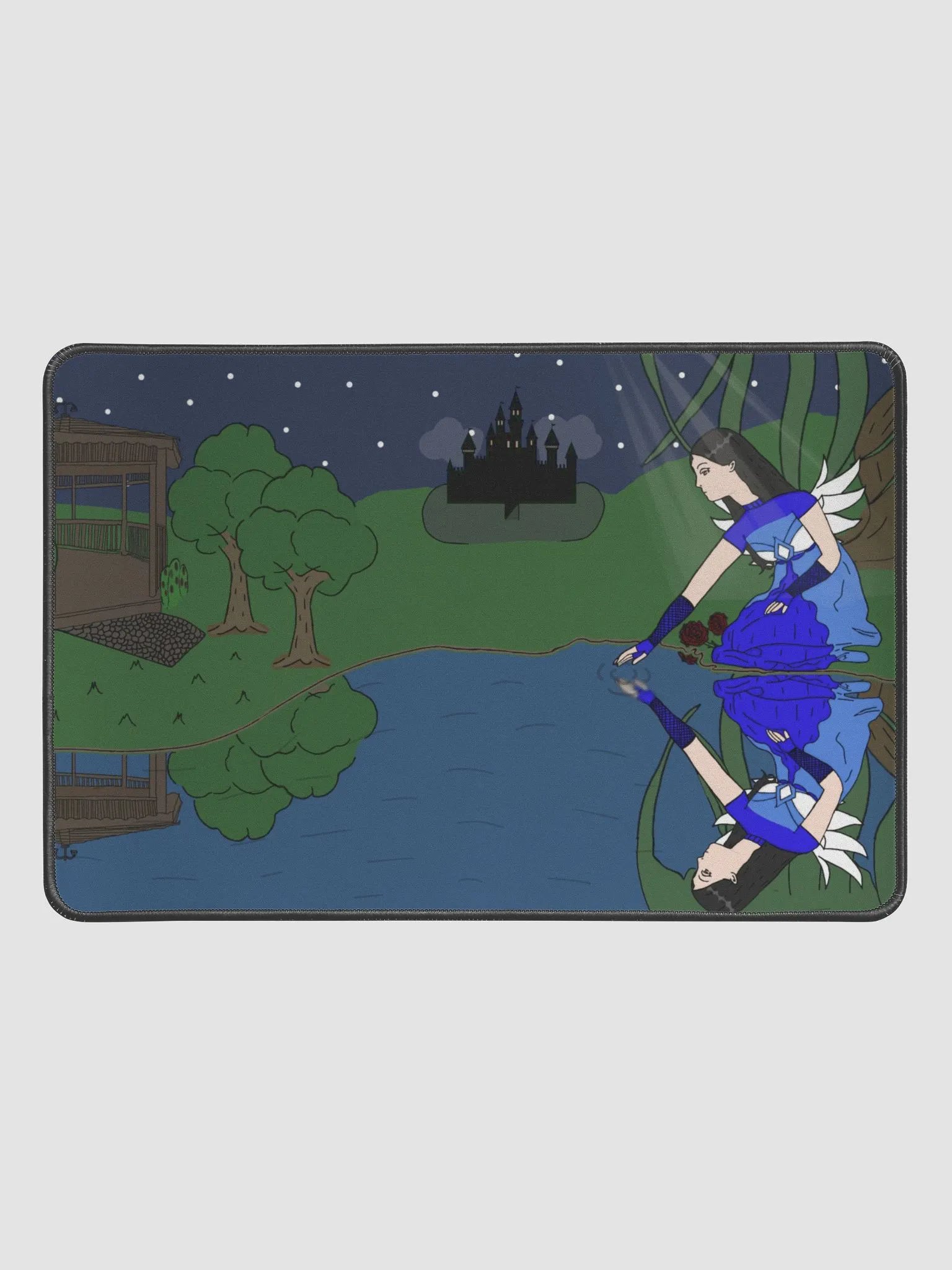 Midnight Reflections Desk Mat 12"x18" product image (1)