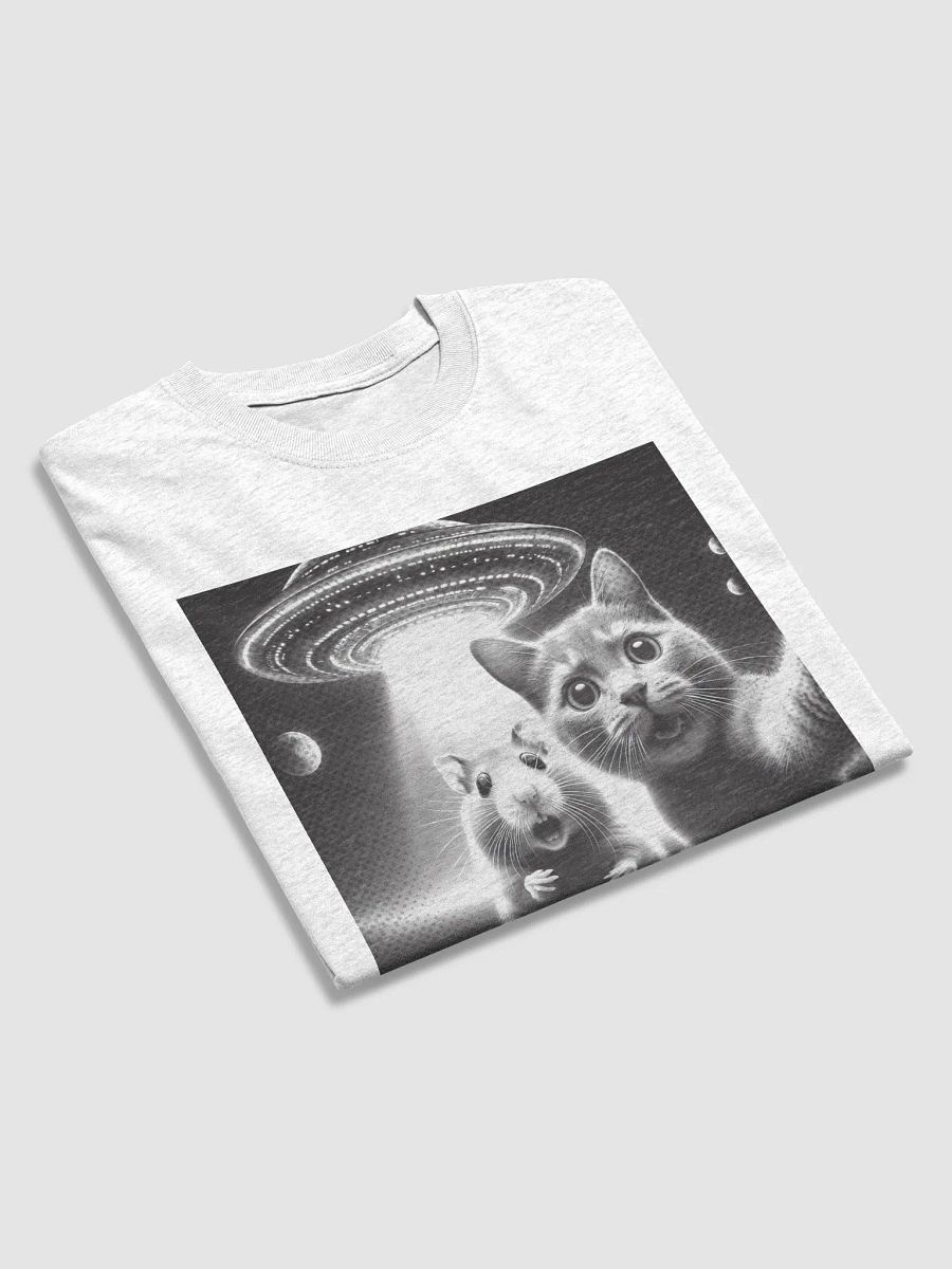 Surreal Cat Selfie With Hamster UFO product image (26)