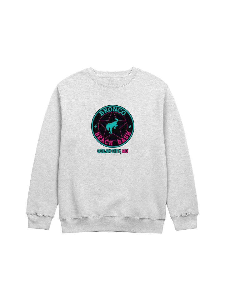 2025 Bronco Beach Bash Ocean City / Destination Bigfoot Bronco Collab Full Frontal/Full Send Sweatshirt (Multiple Colors Available) product image (3)