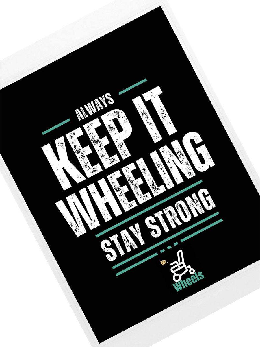 Wheelchair Motivation Sticker Sheet product image (1)