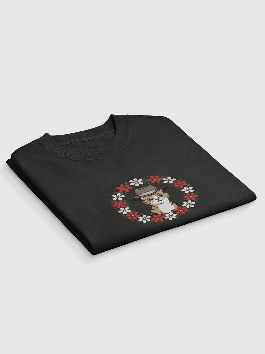 Feline Finesse Floral T-Shirt product image (11)
