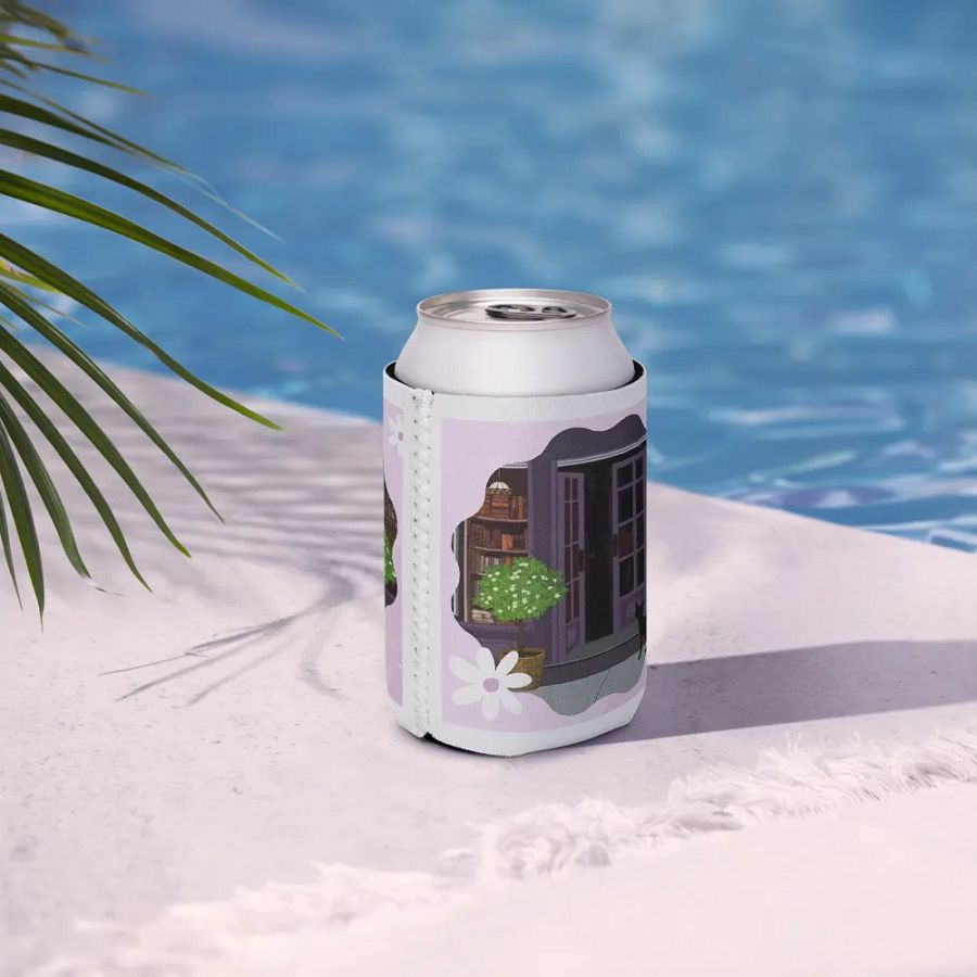 Welcome to Lavender Cottage BookShop Can Cooler product image (7)